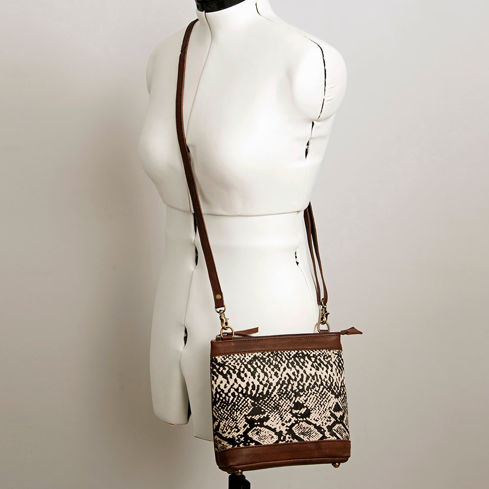 LC-ADBGA236 Hair on Crossbody Genuine Western Leather Women Bag