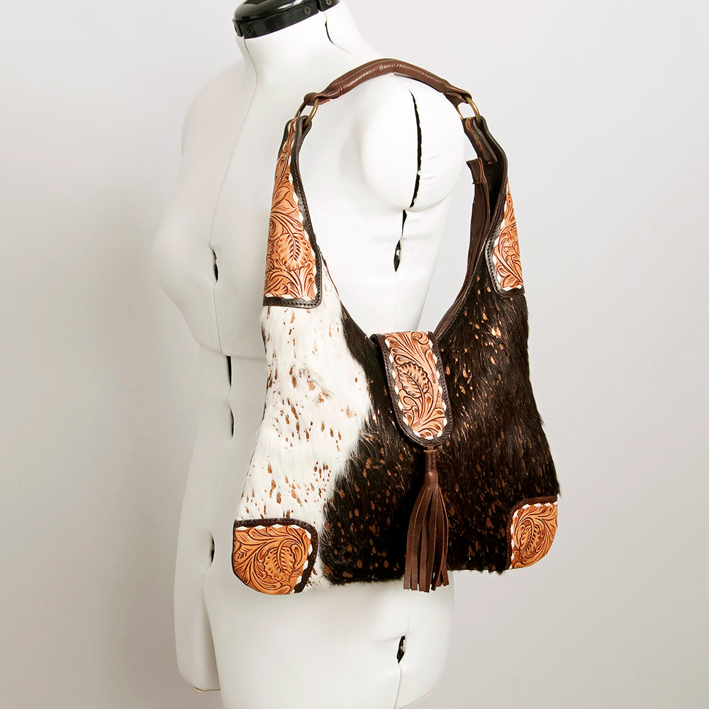 LC-ADBGA237 Hobo Genuine Western Leather Women Bag Sage