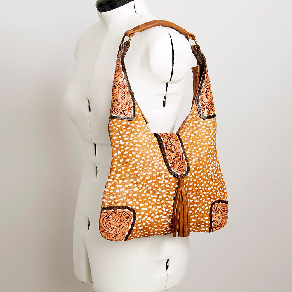 LC-ADBGA237 Hobo Genuine Western Leather Women Bag Sage