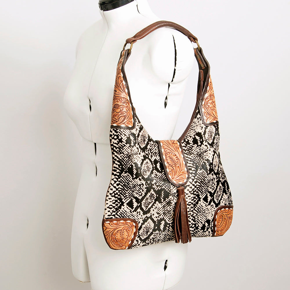 LC-ADBGA237 Hobo Genuine Western Leather Women Bag Sage