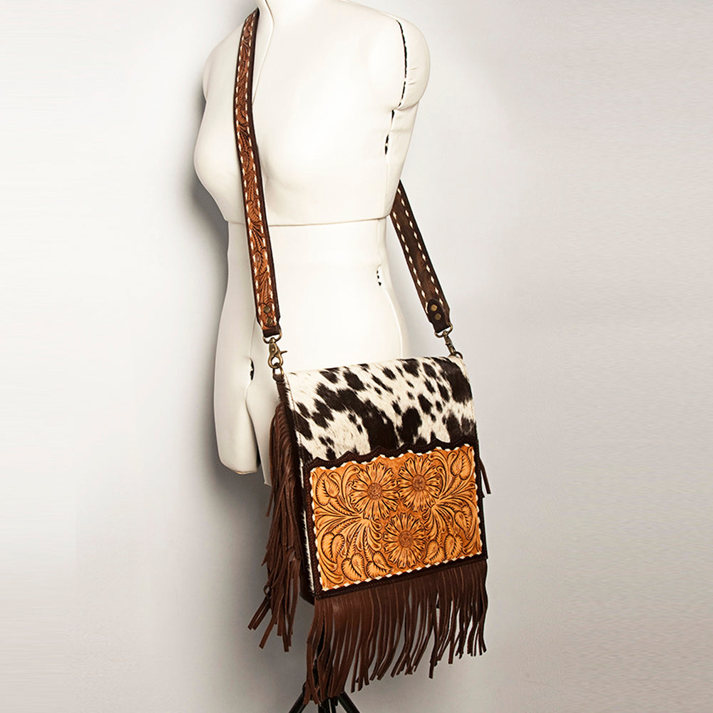 LC-ADBGA239 Messenger Genuine Western Leather Women Bag