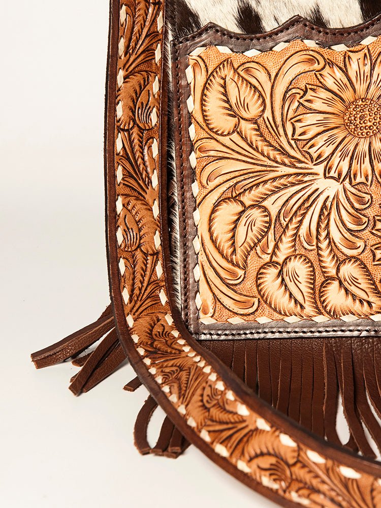 LC-ADBGA239 Messenger Genuine Western Leather Women Bag