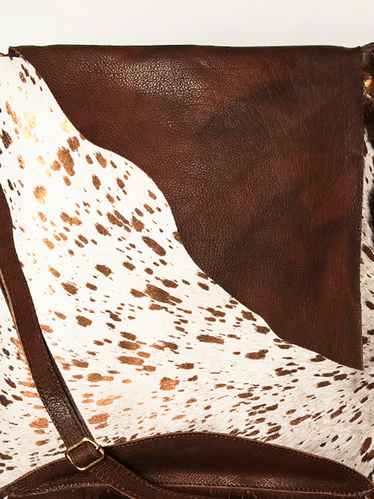 LC-ADBGA240 Messenger Genuine Western Leather Women Bag Faye