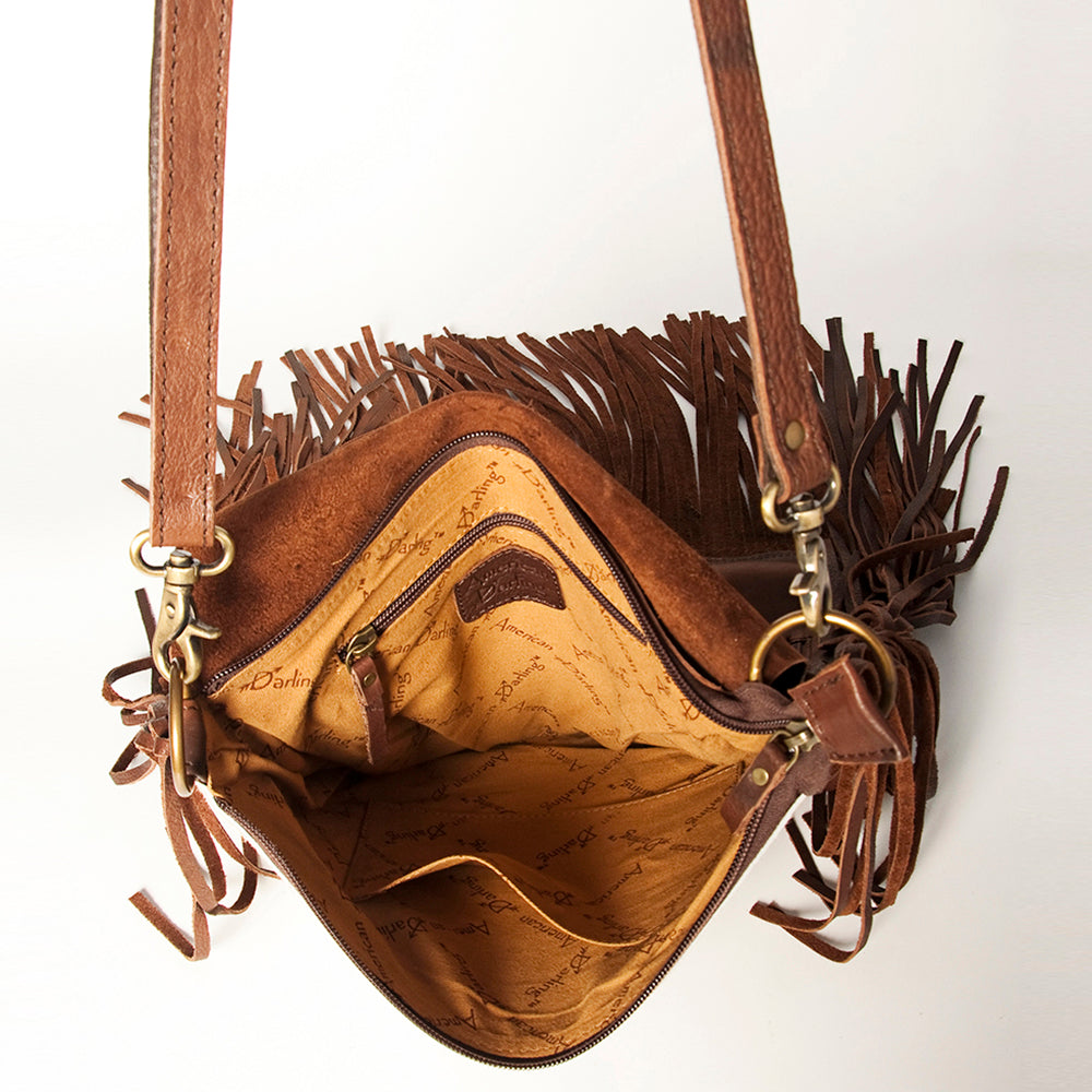 LC-ADBGA240 Messenger Genuine Western Leather Women Bag Faye