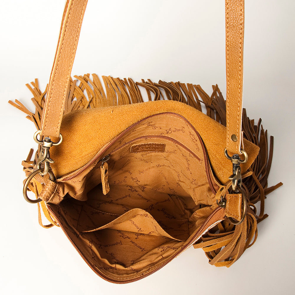 LC-ADBGA240 Messenger Genuine Western Leather Women Bag Faye