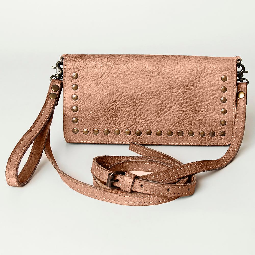 LC-NMBG103 Wristlet Genuine Leather women bag western Bag