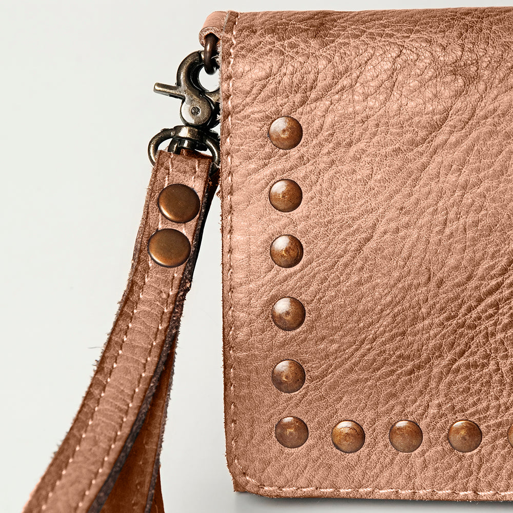 LC-NMBG103 Wristlet Genuine Leather women bag western Bag