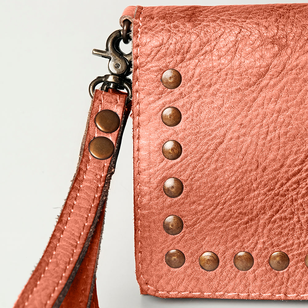 LC-NMBG103 Wristlet Genuine Leather women bag western Bag