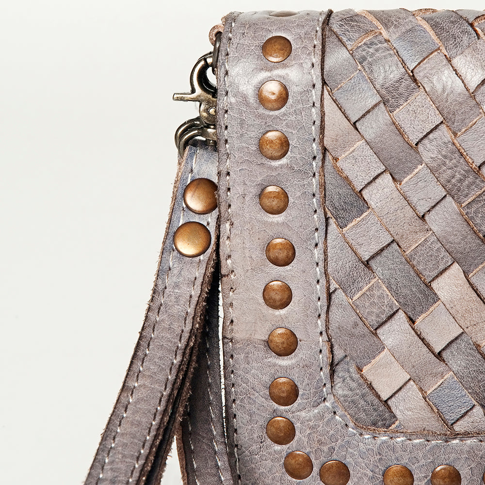 LC-NMBG105 Wristlet Genuine Leather women bag western Bag
