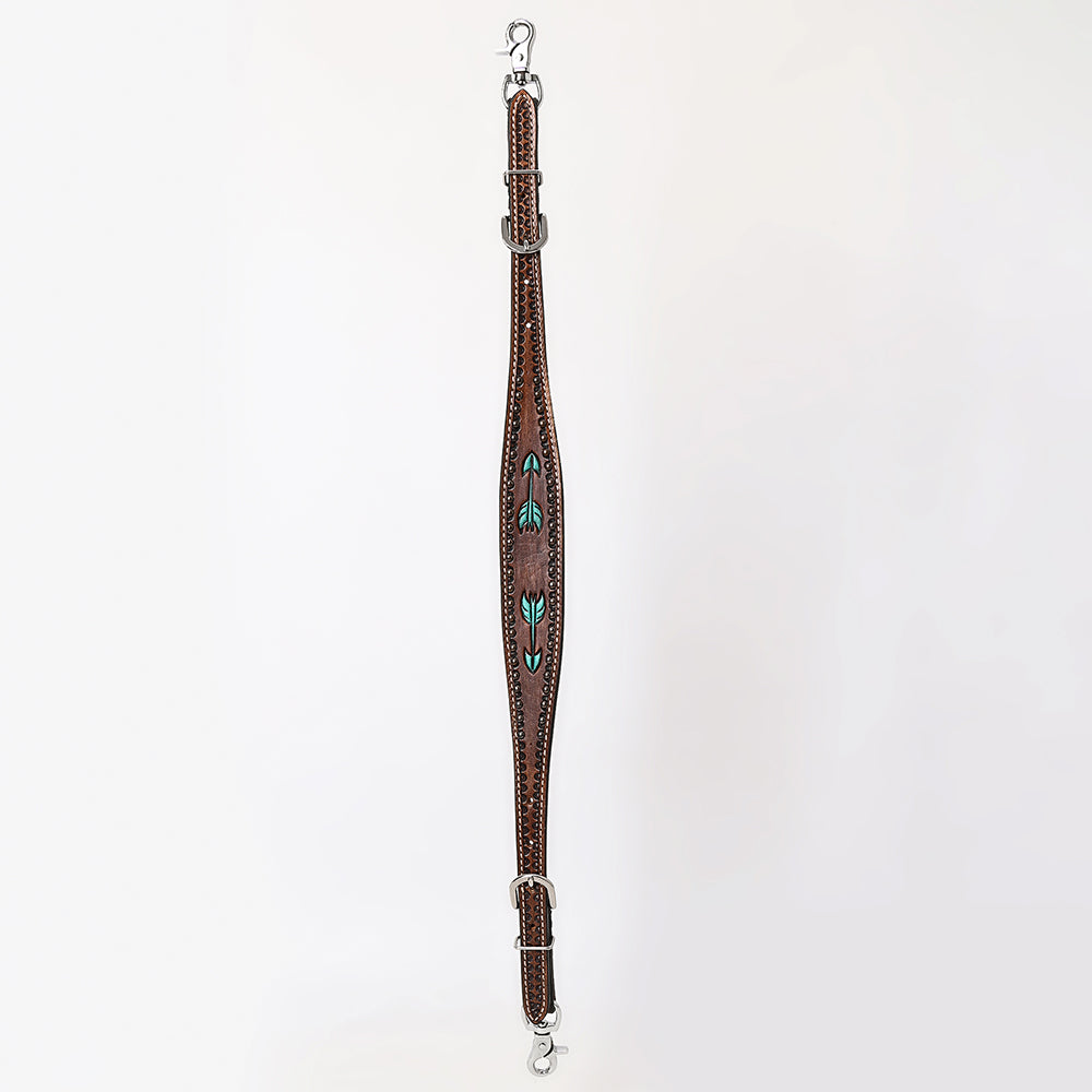 BER149-Western Leather Wither Straps