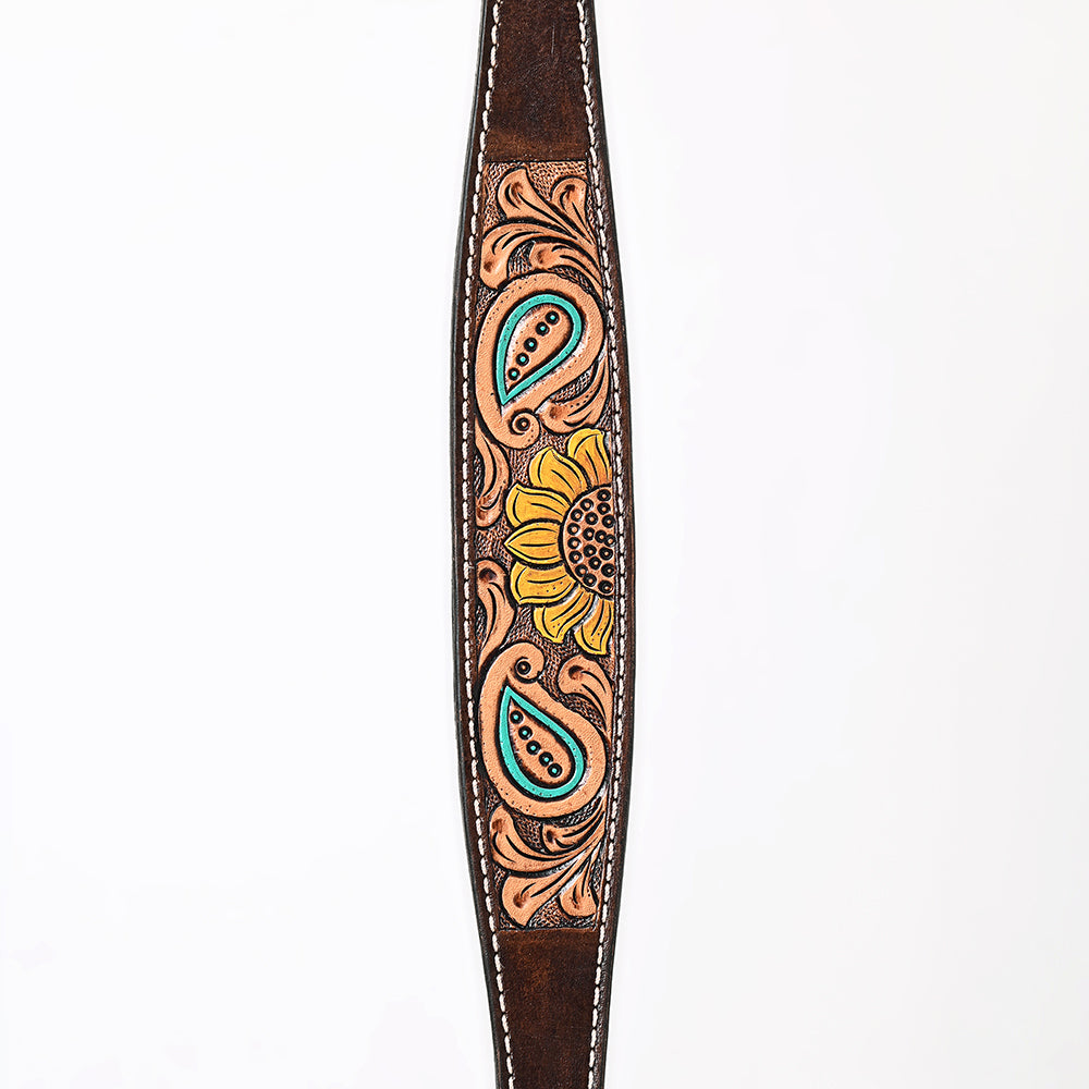 BER155-Western Leather Wither Straps