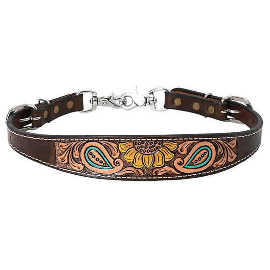 BER155-Western Leather Wither Straps