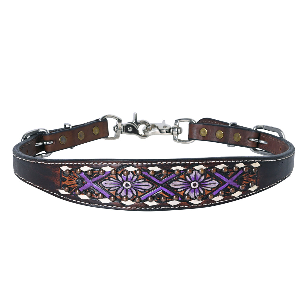 BER168-Western Leather Wither Straps