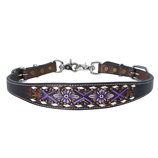 BER168-Western Leather Wither Straps