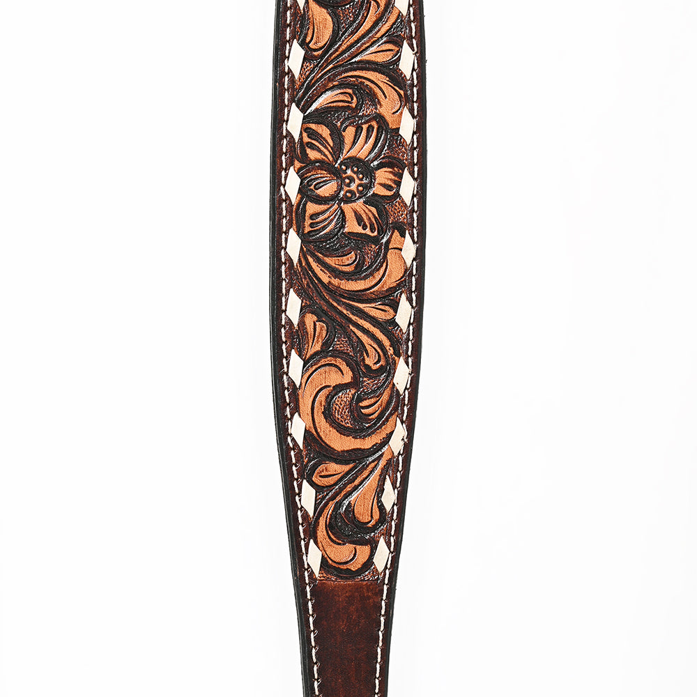 BER196-Western Leather Wither Straps