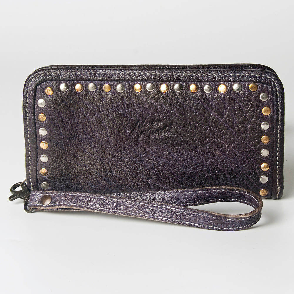 NMBGZ110 Wristlet Genuine Leather women bag western Bag