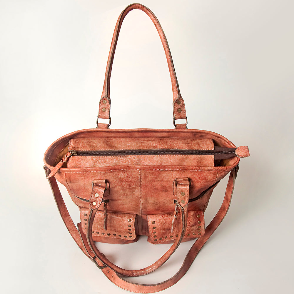 LC-NMBG116 Tote Genuine Leather women bag western Bag