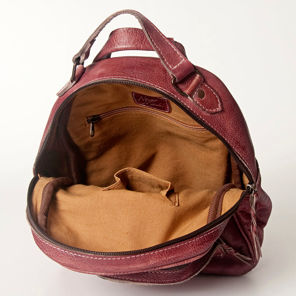 LC-NMBG119 Backpack Genuine Leather women bag western Bag