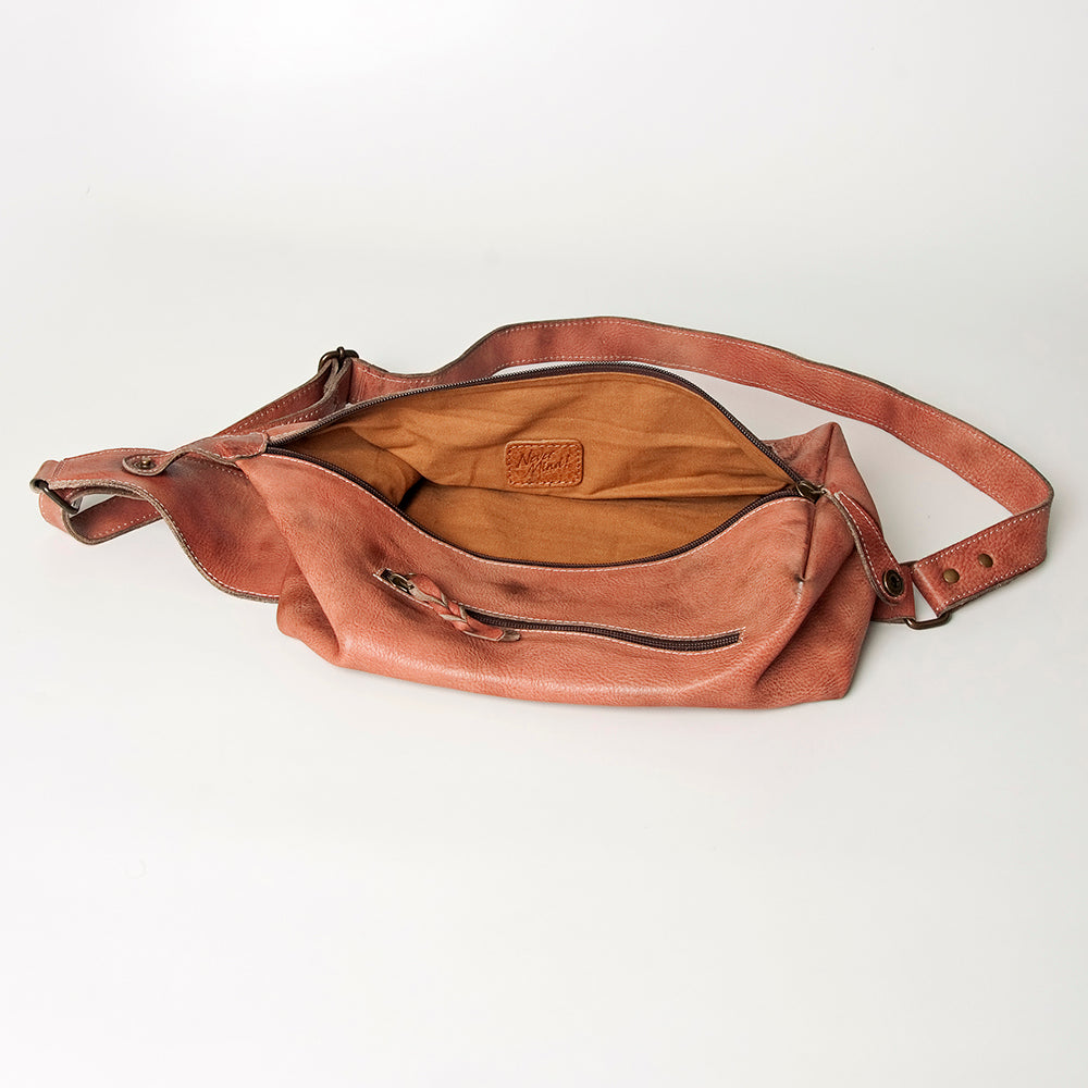 LC-NMBG107 Fanny Pack Genuine Leather women bag western Bag