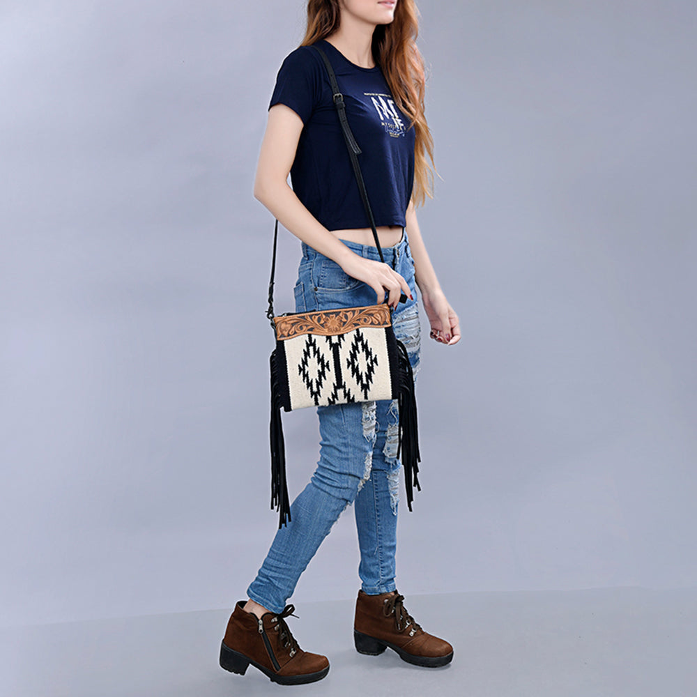 LC-ADBGZ184Q Crossbody Genuine Western Leather Women Bag