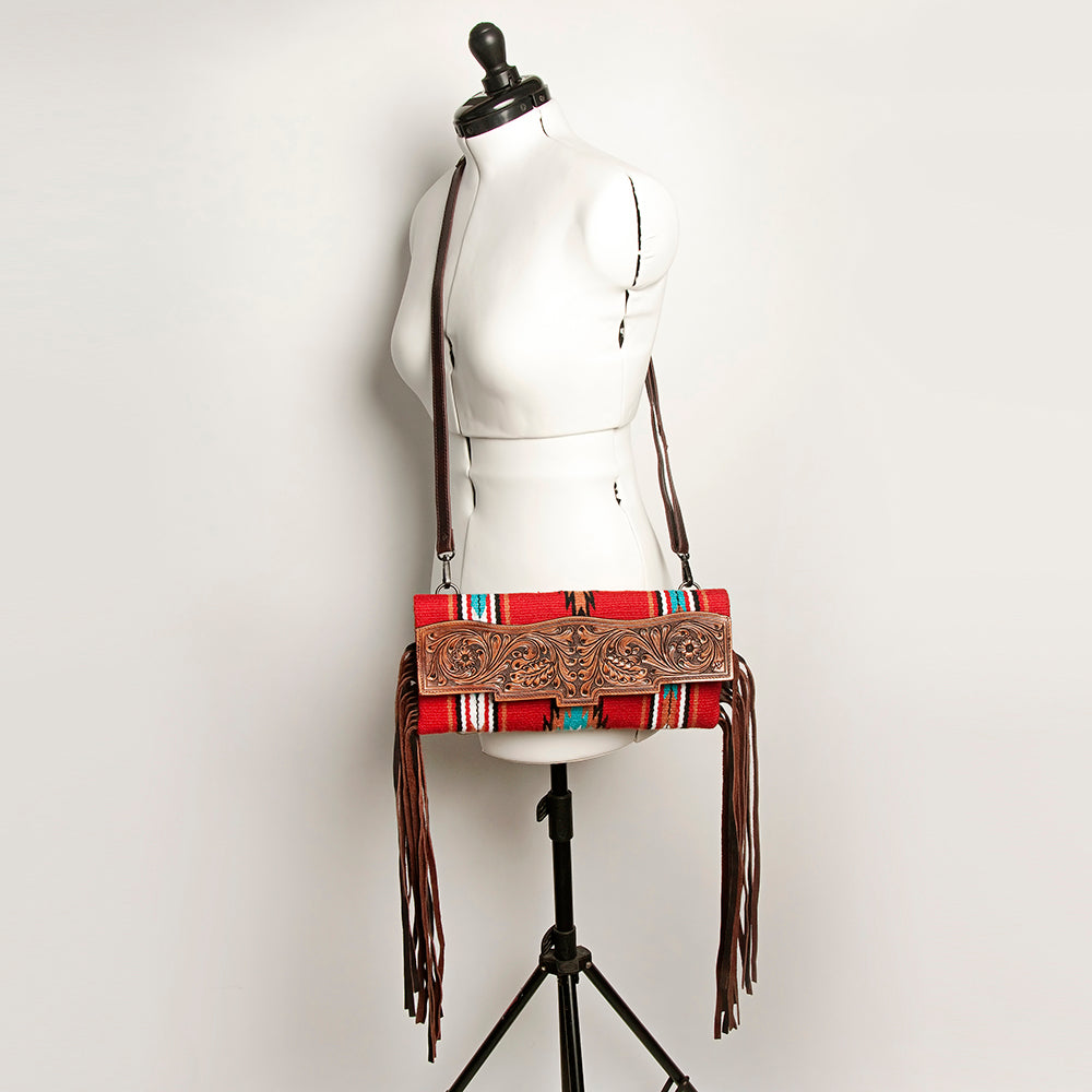 LC-ADBGZ199F  Crossbody Genuine Western Leather Women Bag