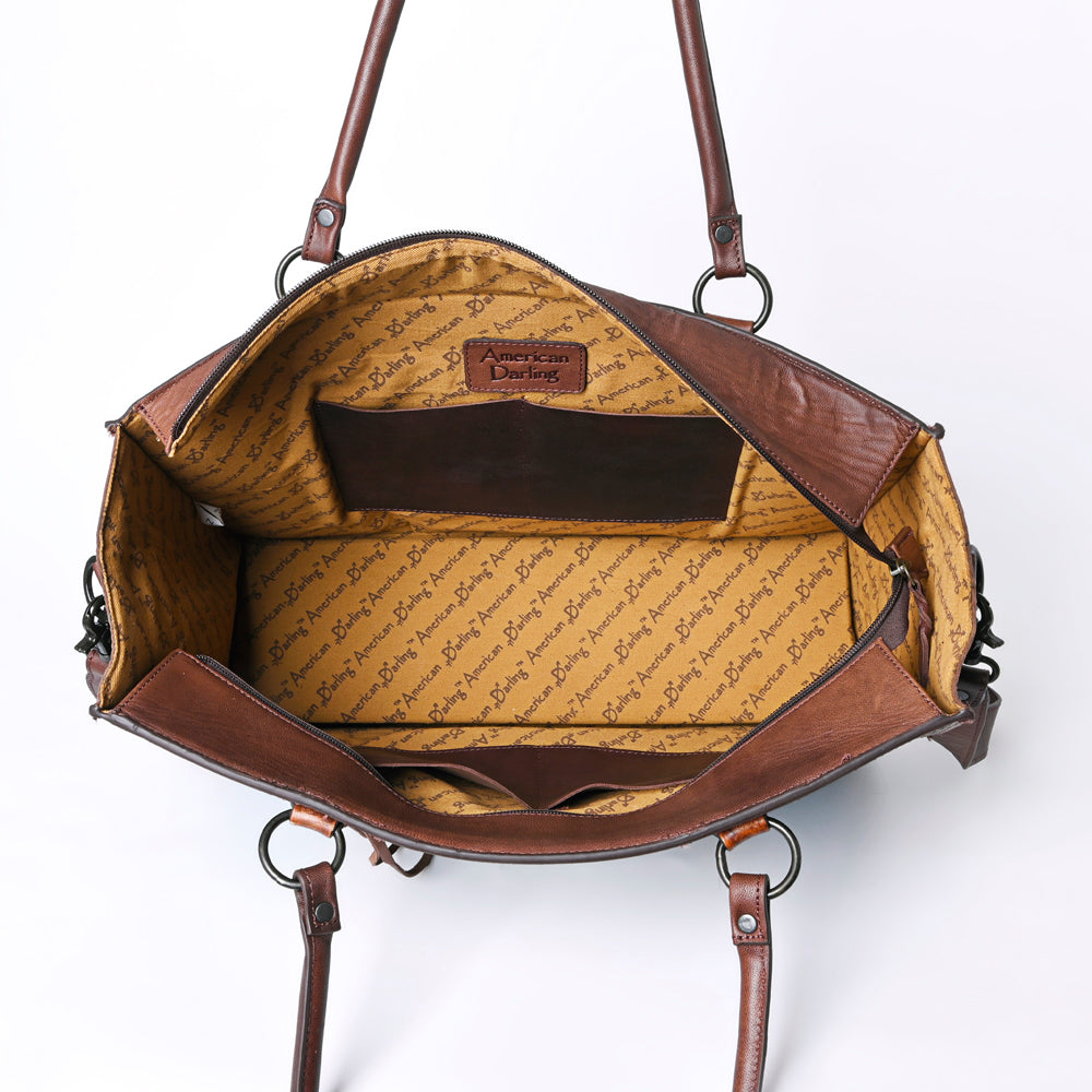 LC-ADBGZ200B Tote Genuine Western Leather Women Bag