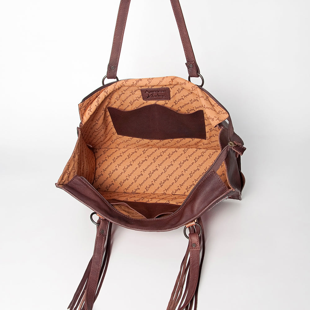 LC-ADBGZ201A Tote Genuine Western Leather Women Bag