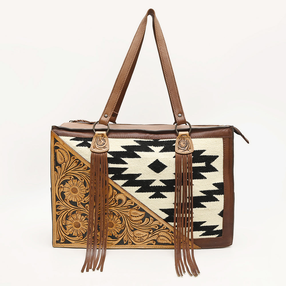 LC-ADBGZ201B Tote Genuine Western Leather Women Bag