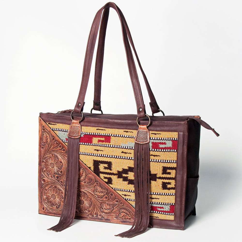 LC-ADBGZ201C  Tote Genuine Western Leather Women Bag