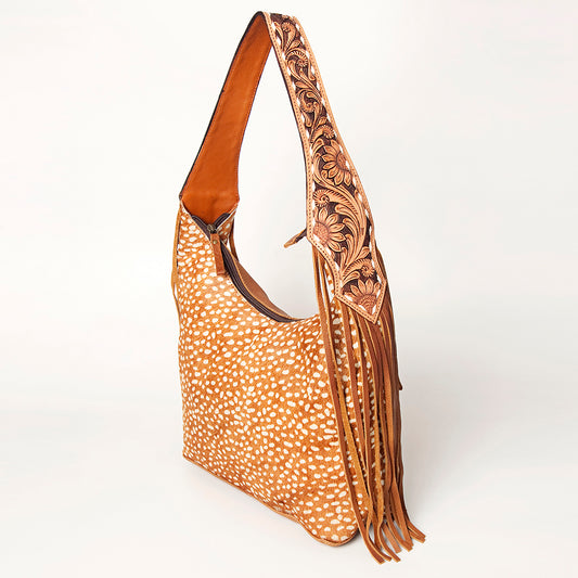 LC-ADBGA242 Hobo Hair-On Genuine Western Leather Women Bag