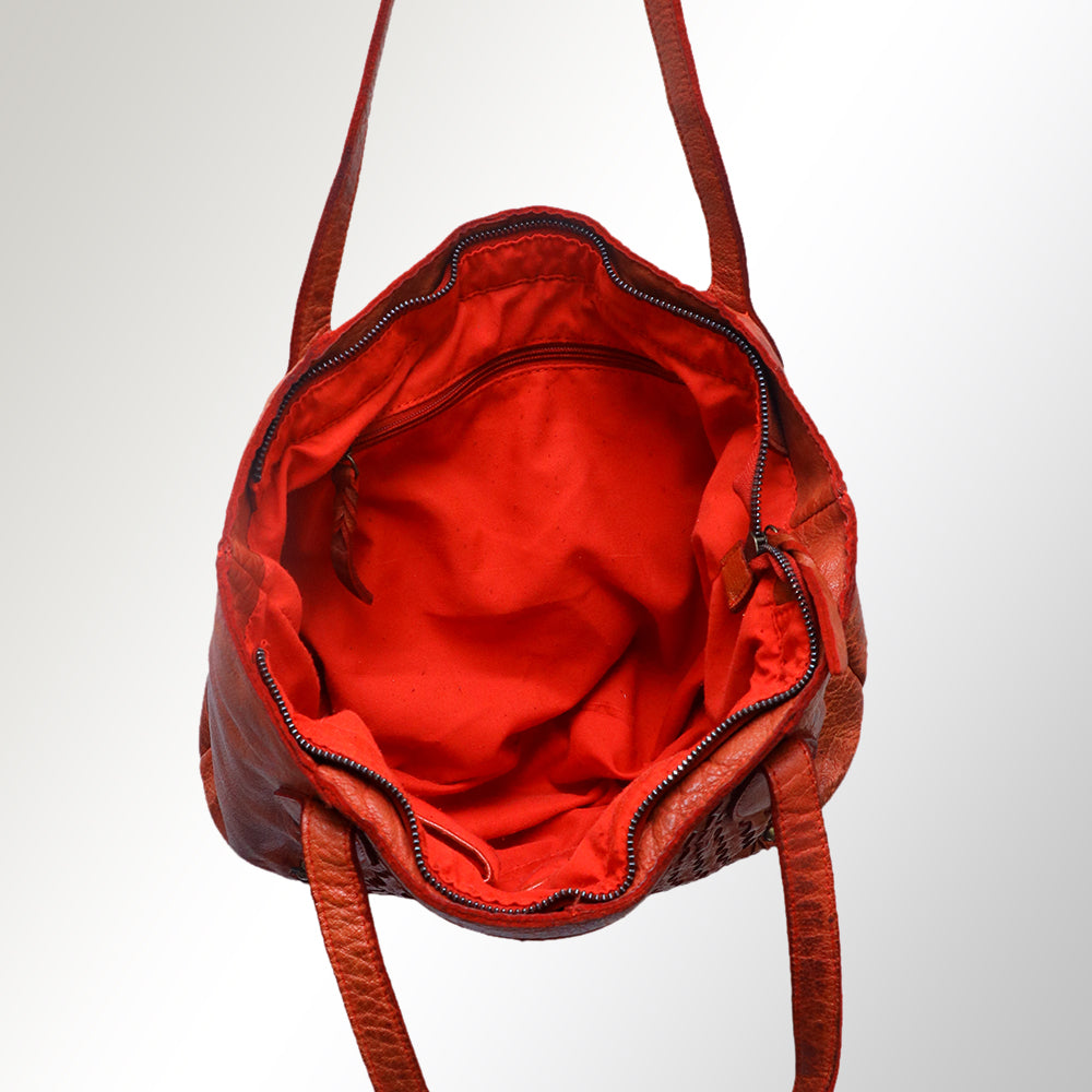 LC-NMBGM103 Tote Genuine Leather women bag western Bag