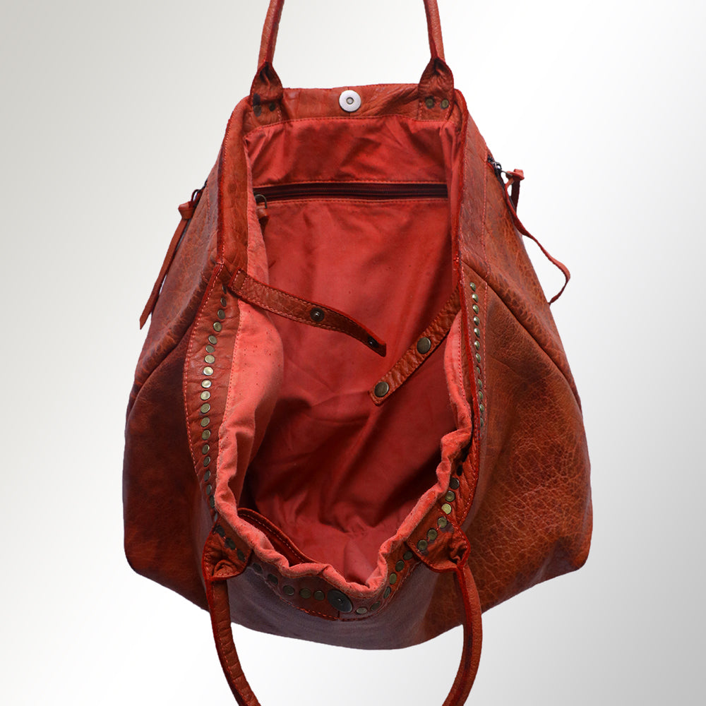 NMBGM108 Tote Genuine Leather women bag western Bag
