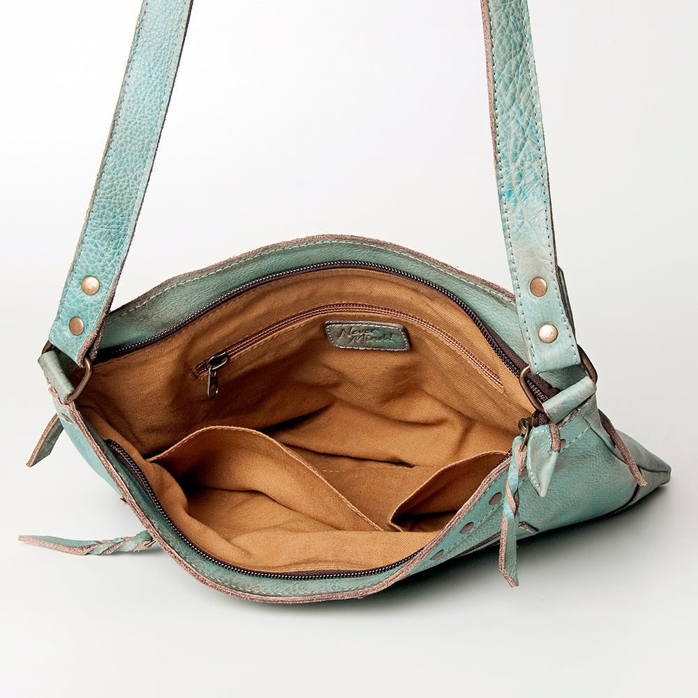 LC-NMBG110 Crossbody Genuine Leather women bag western Bag