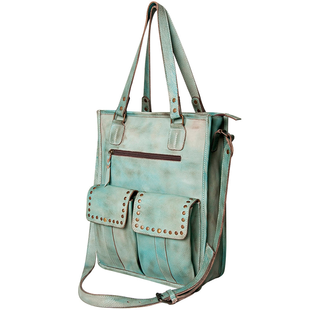 LC-NMBG111 Tote Genuine Leather women bag western Bag