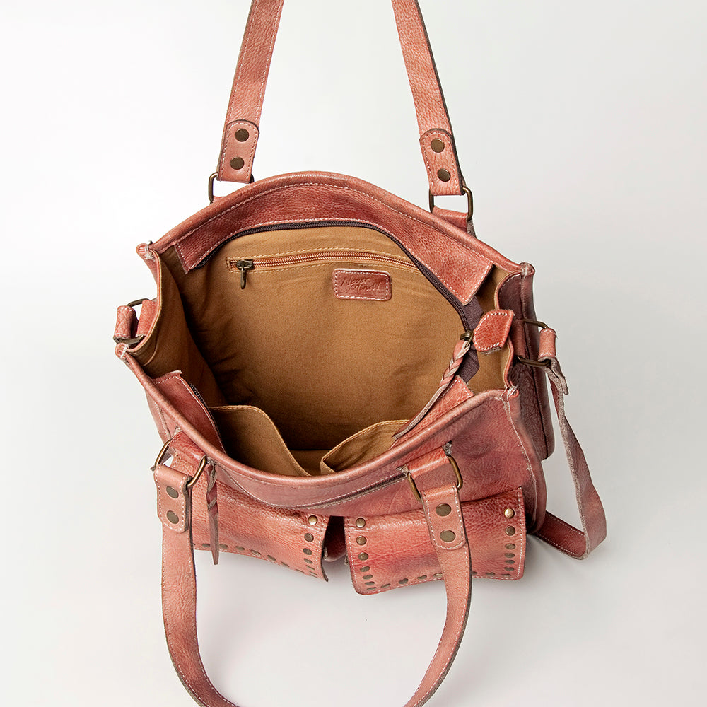 LC-NMBG111 Tote Genuine Leather women bag western Bag