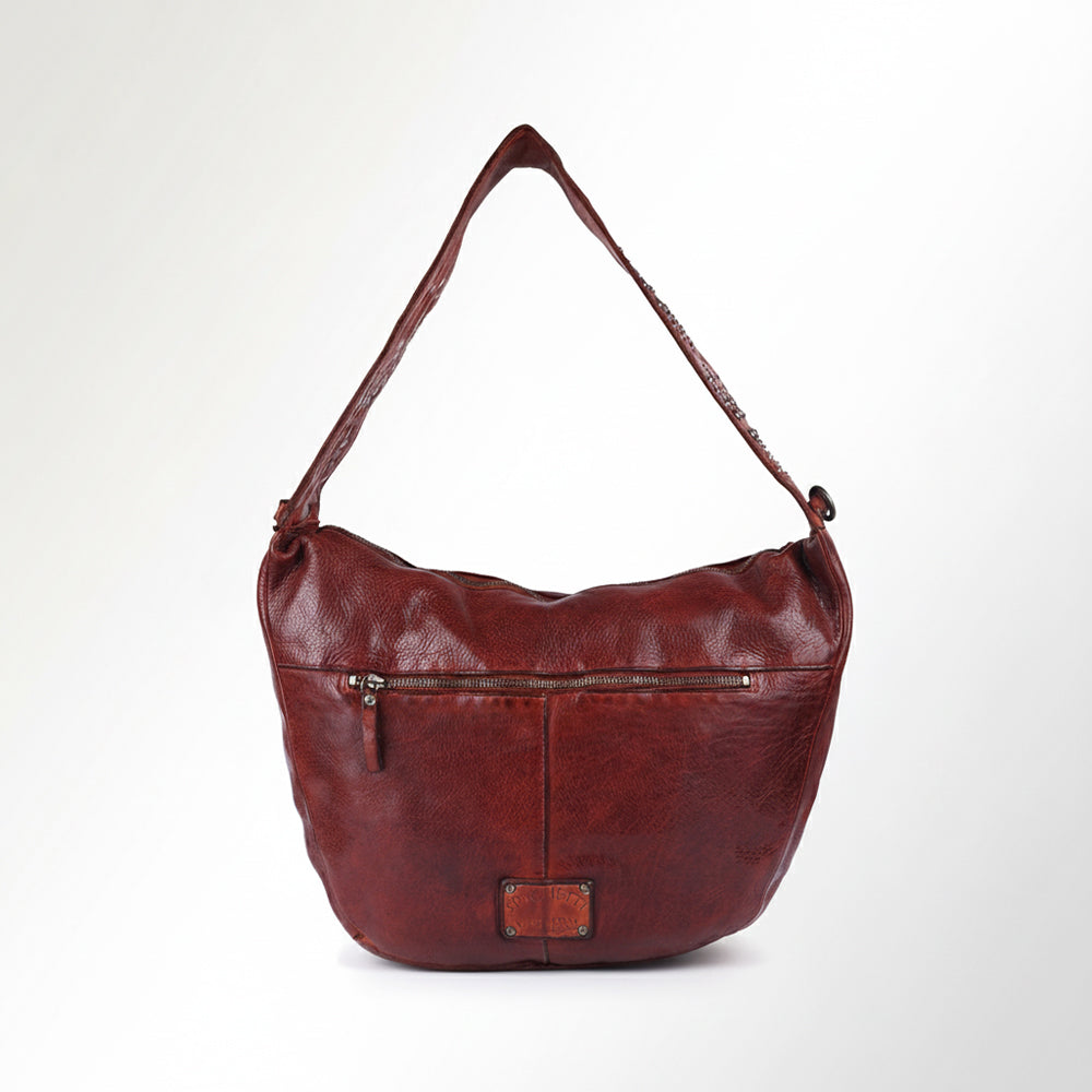 SWC129 Modern Weave-Pattern Shoulder Bag