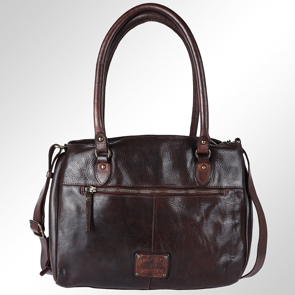 SWC131BRN Tote Genuine Leather women bag western Bag