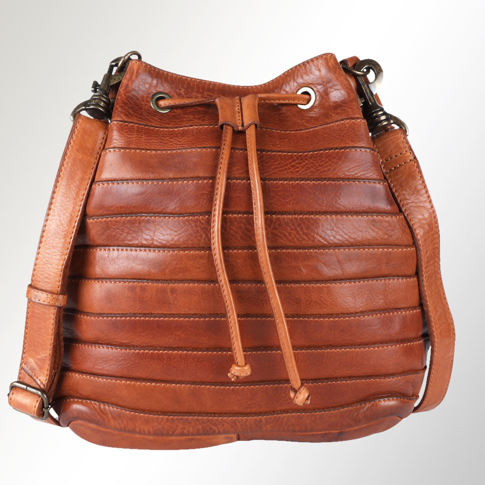 SWC138 Bucket Genuine Leather women bag western Bag