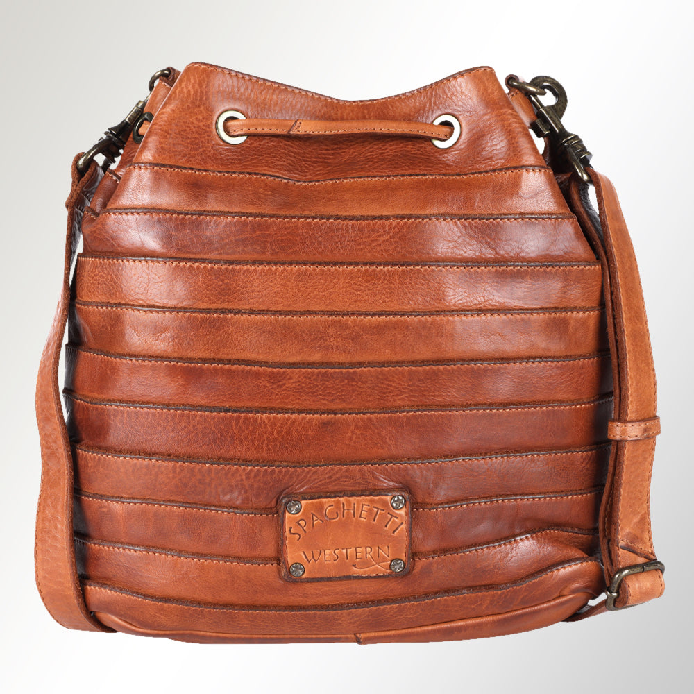 SWC138 Bucket Genuine Leather women bag western Bag