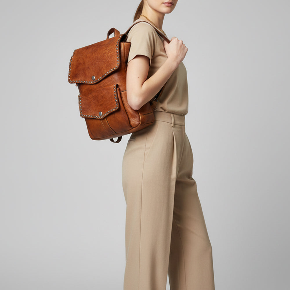 SWC139 The Classic Everyday Leather Backpack