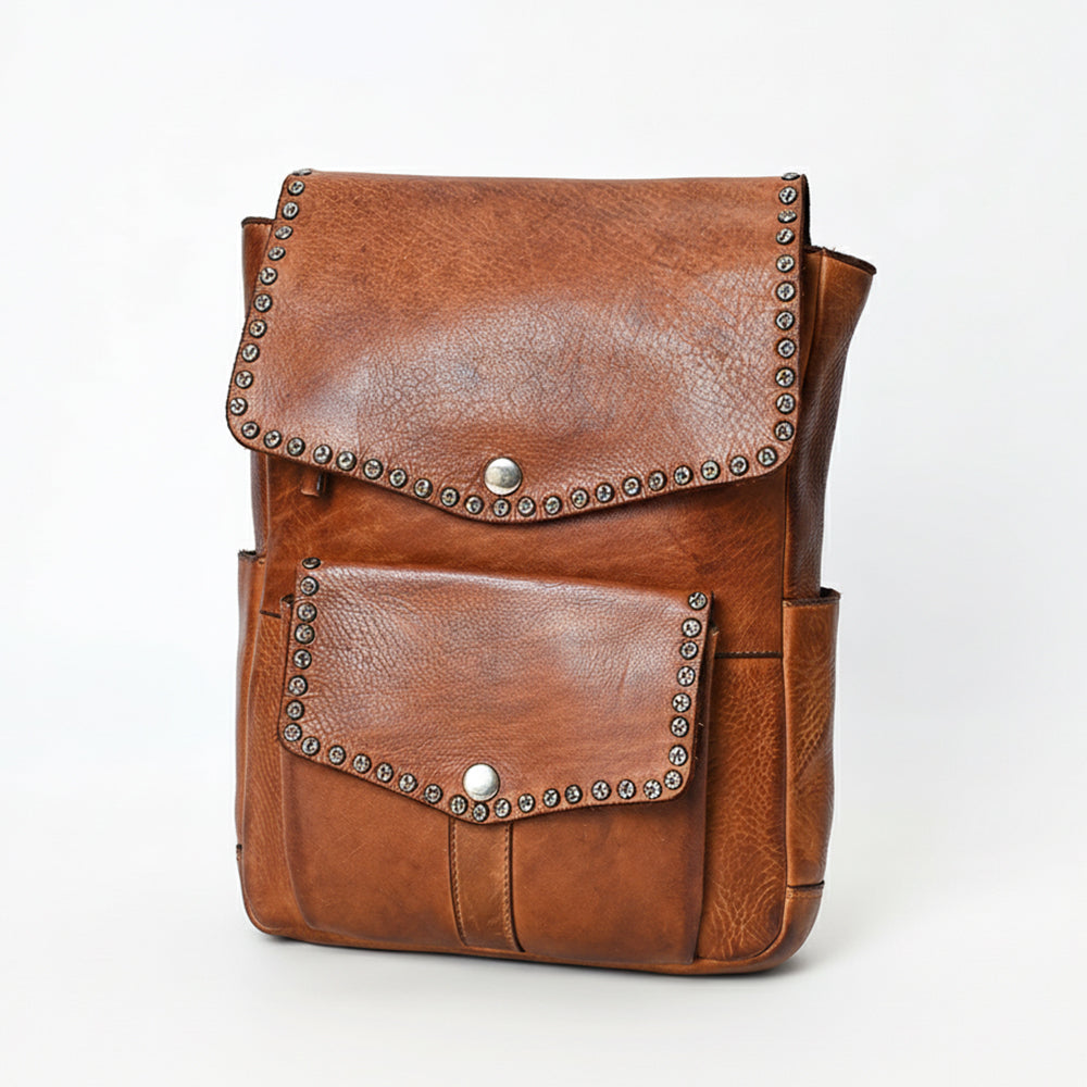 SWC139 The Classic Everyday Leather Backpack
