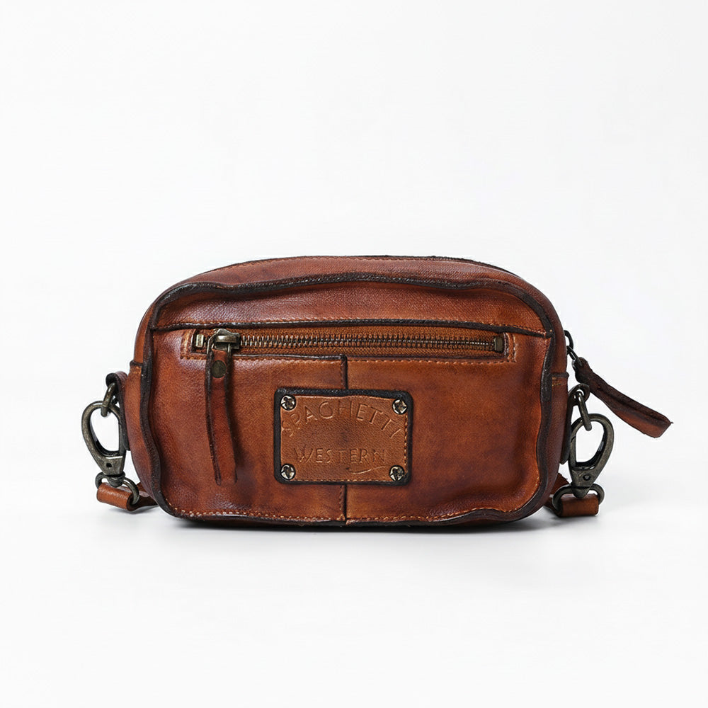 SWC166 Small Black Star Crossbody