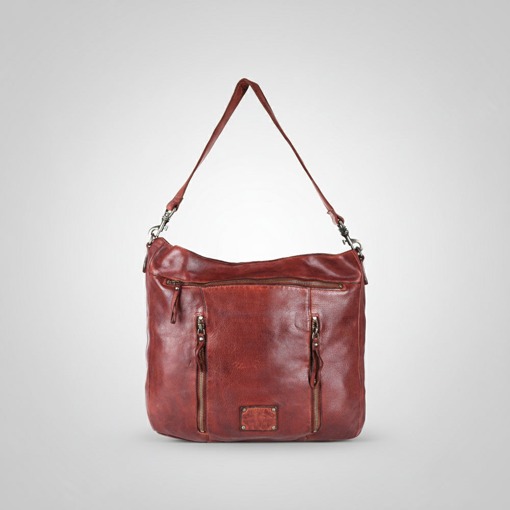 SWC180 Fiorente - Full Grain Leather Shoulder Bag
