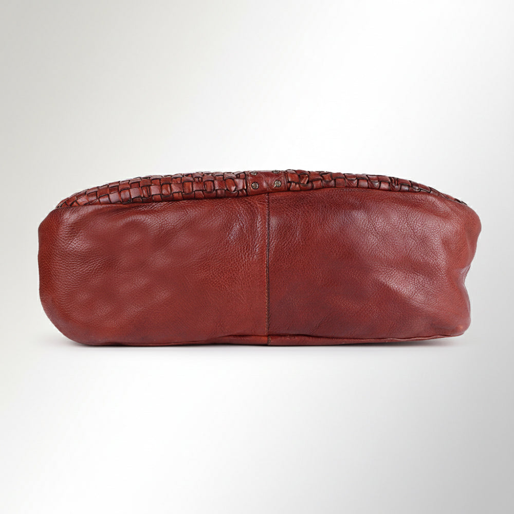 SWC189 Venturo - Basket Weave Hobo Bag