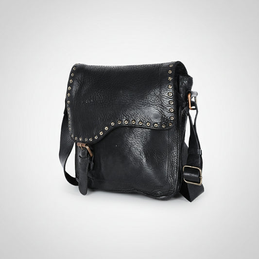SWC198 Valmonte - Riveted Messenger Bag