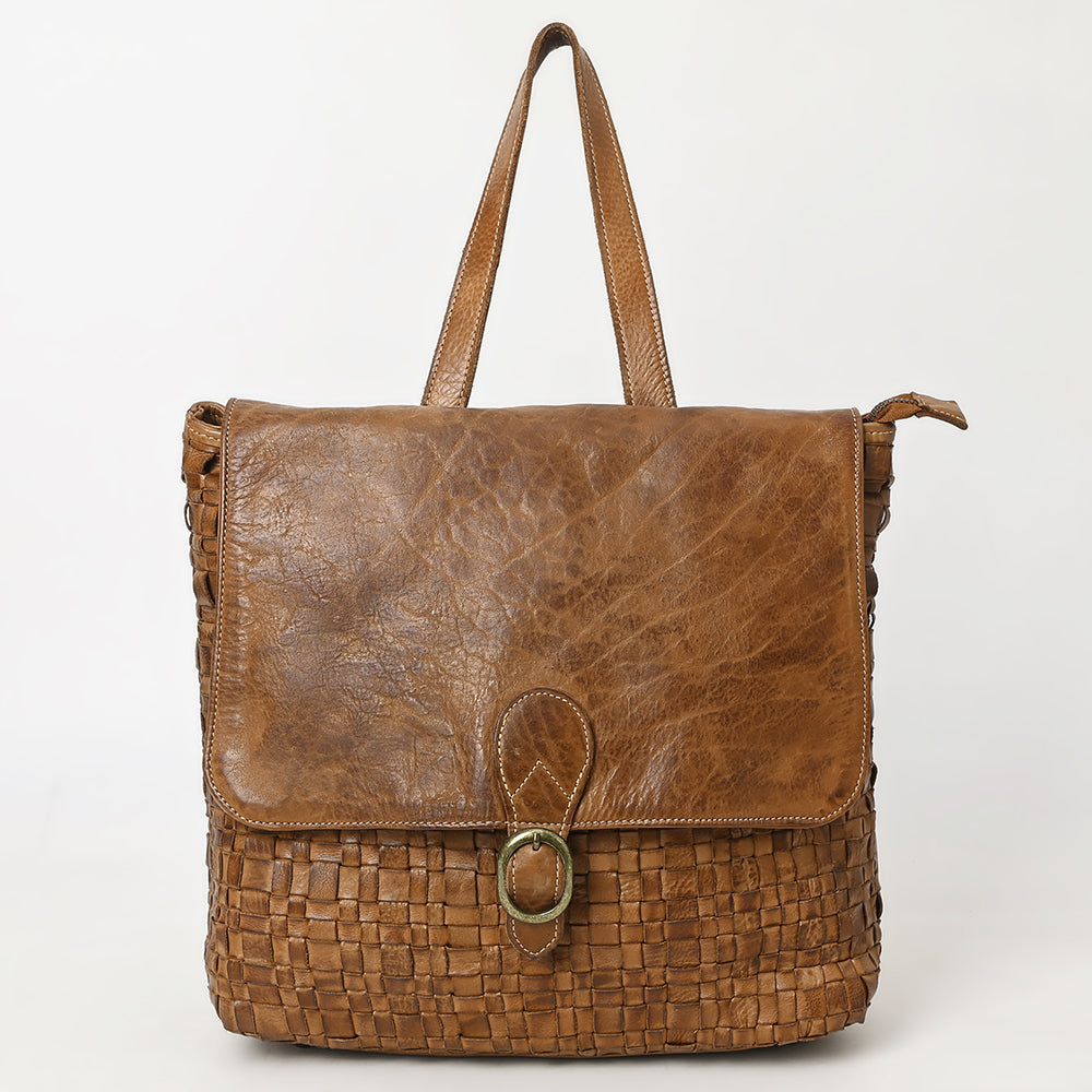 LC-NMBGM115 Backpack Genuine Leather women bag western Bag