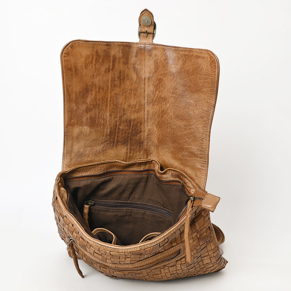 LC-NMBGM115 Backpack Genuine Leather women bag western Bag