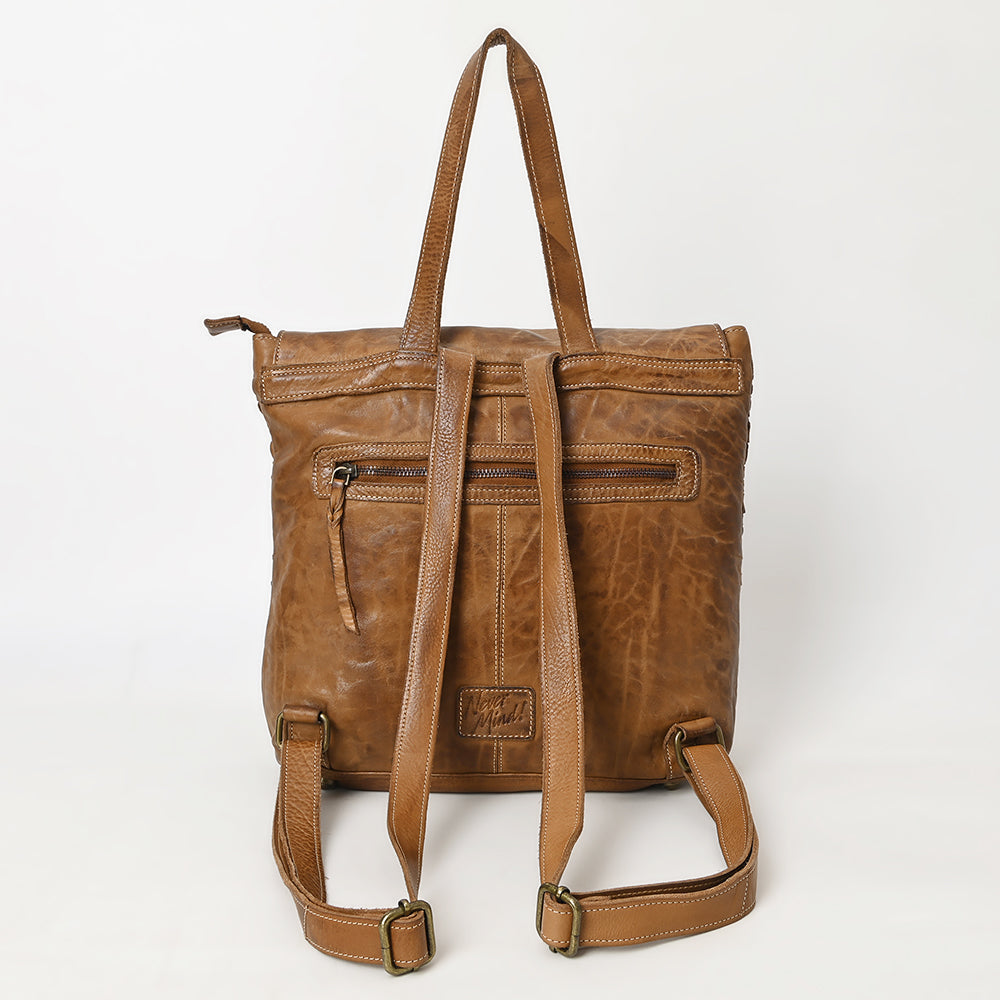 LC-NMBGM115 Backpack Genuine Leather women bag western Bag