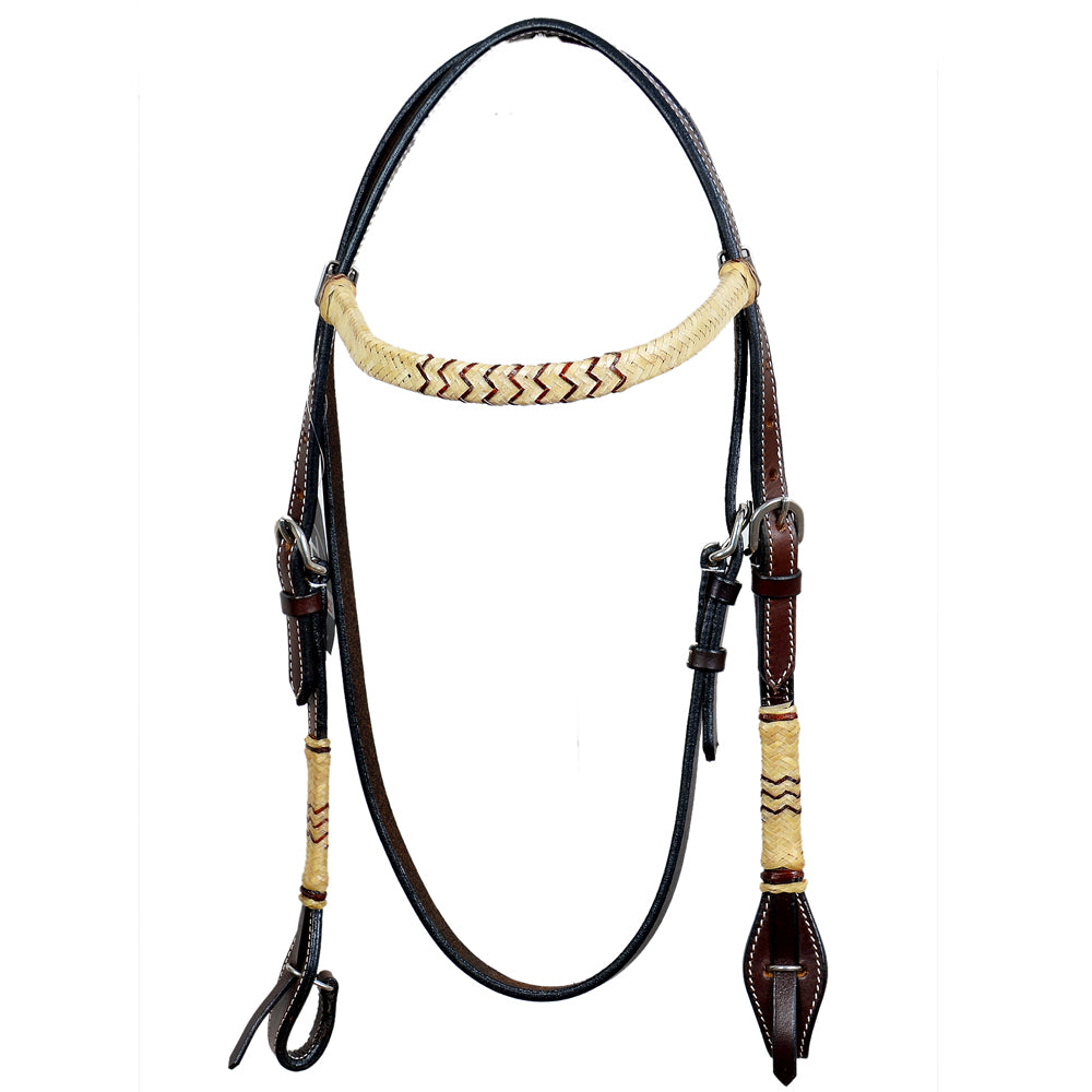 BEHSE106-Western Leather Headstall