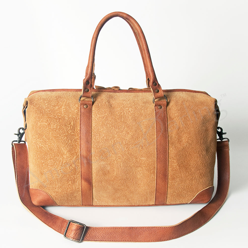 ADBG804 Duffel Genuine Western Leather Women Bag